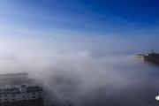 美景 | 乌拉特后旗上空出现仙境般的云雾，非常壮观！