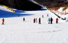 桃花峪生态滑雪场景点