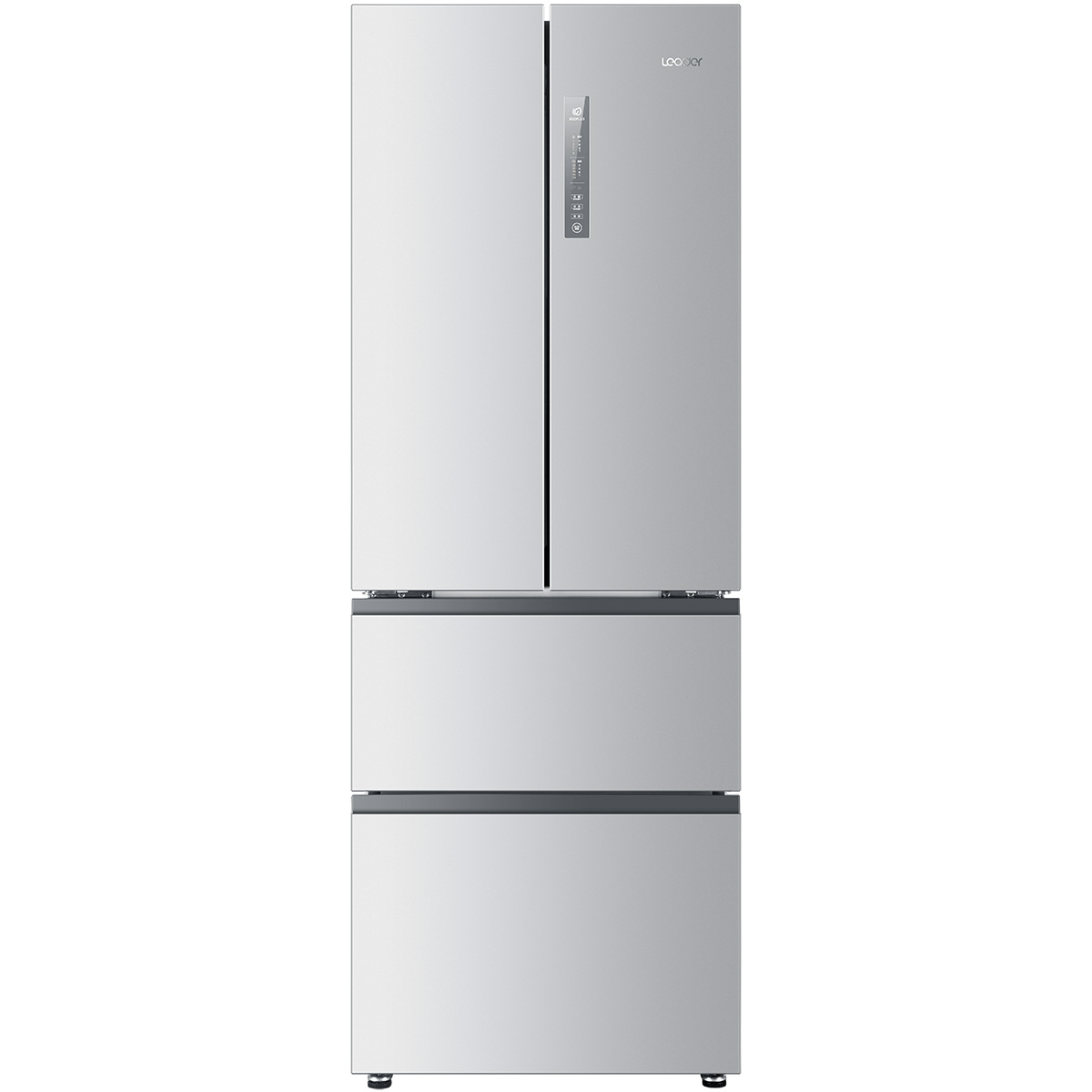 华日(huari)bcd-196lfc 冰箱电冰箱双门节能 家用小冰箱 送货入户(银