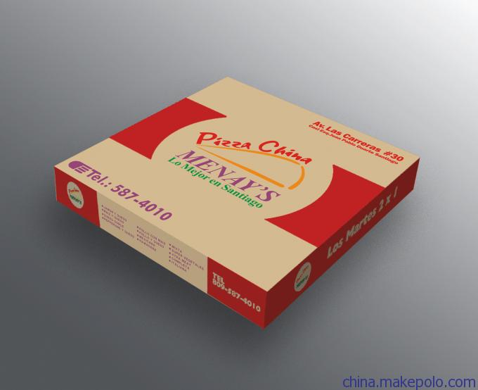 供应必胜客或类似披萨产品的包装纸盒 定制披萨盒
