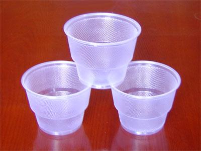 一次性塑料杯子塑胶杯/航空杯口杯加厚透明220ml双排装特价批发