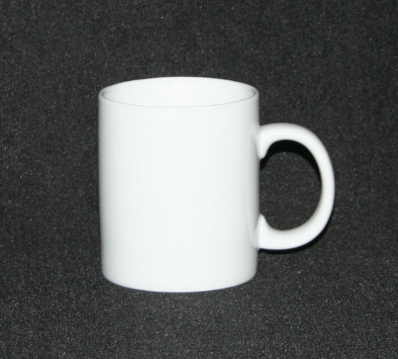 马克陶瓷杯批发 logo 可印照片水杯定制 diy 热转印耗材空白杯子创意