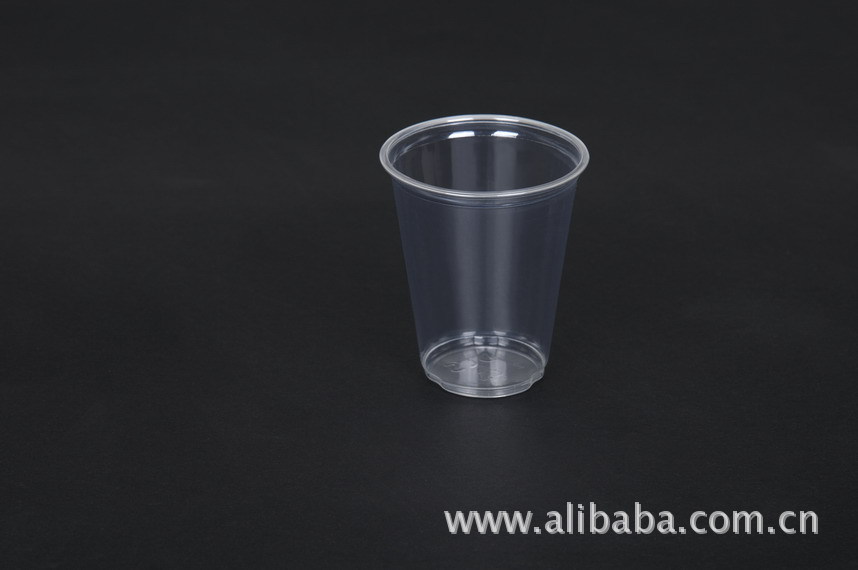 喇叭花常用200ml热销 加厚 硬塑料 一次性塑料杯 航空杯 透明水杯400