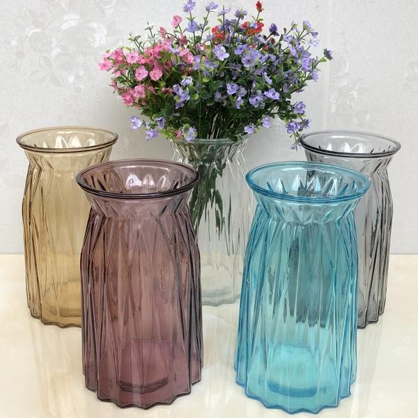 北欧复古简约手工玻璃花瓶
