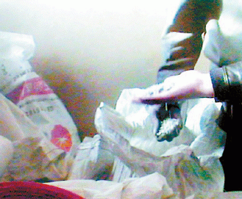 用废弃的工业下脚料和回收的垃圾塑料袋生产食品袋是不应该
