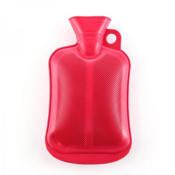 厂家供应bs标准天然橡胶热水袋 注水热水袋 充水暖手宝
