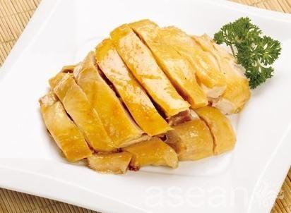 东江盐焗鸡 广东的一款名菜,也称客家盐焗鸡,客家咸鸡.