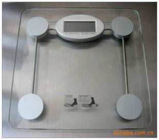 钢化玻璃电子秤/人体健康秤-方形 人体秤 体重秤