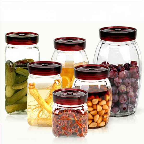 玻璃储物罐 密封罐 干果罐 玻璃包装容器