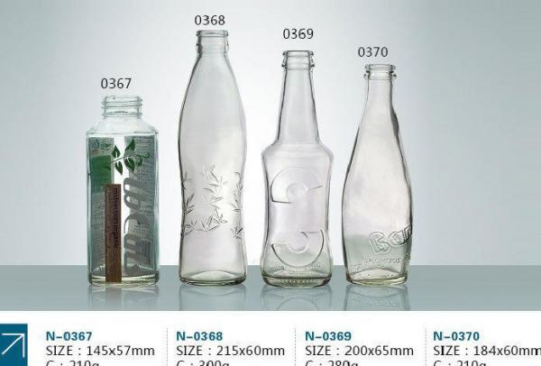 90年代可乐雪碧芬达玻璃瓶-玻璃汽水瓶