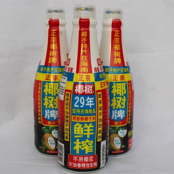 瓶椰汁饮料鲜果汁饮品整箱 6 1250ml 华生堂椰子汁 天猫超市