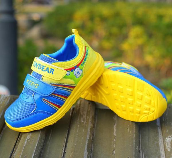 男童鞋秋季新款儿童运动鞋小中童网面女童户外跑步鞋