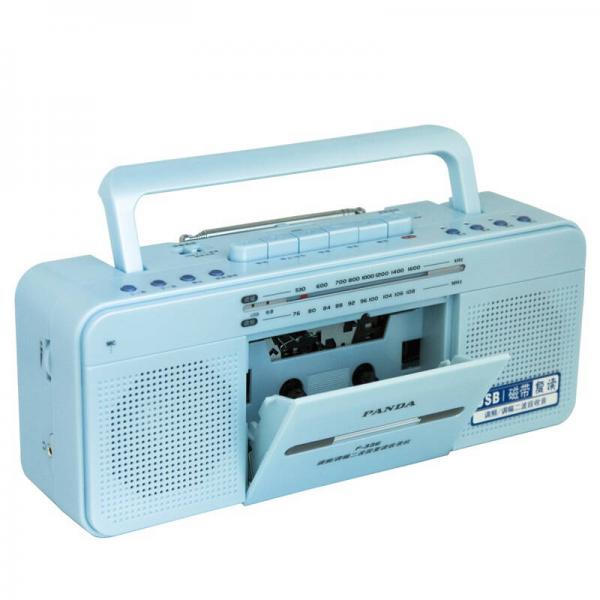 金业 收录机录音机 胎教教学收音机卡带播放器磁带机双卡教学9903