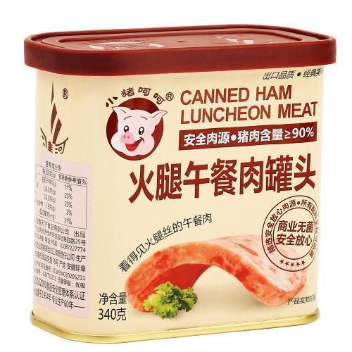 梅林鱼午餐肉罐头340g高清实拍图