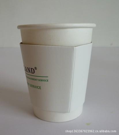 厂家专业生产 12安士咖啡杯套 隔热瓦楞杯套 纸质杯套 物美价廉